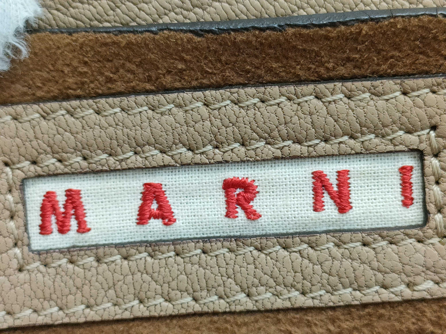 Marni Leather One-Shoulder Shoulder Bag