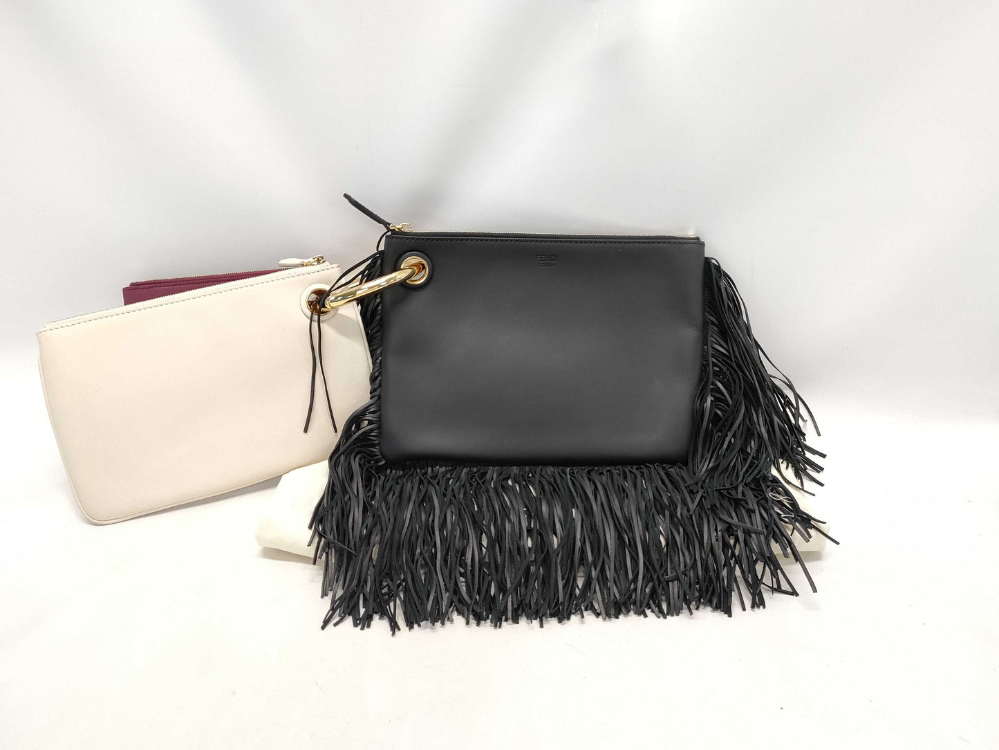 FENDI Triple Pouch Pouch