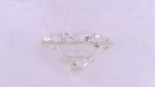 0.371ct H VS-1 GOOD/GD/FR NONE NATURAL 4.60-4.68X2.76mm Diamond Loose