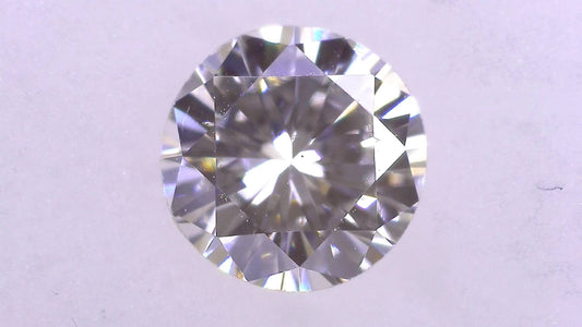 0.371ct H VS-1 GOOD/GD/FR NONE NATURAL 4.60-4.68X2.76mm Diamond Loose