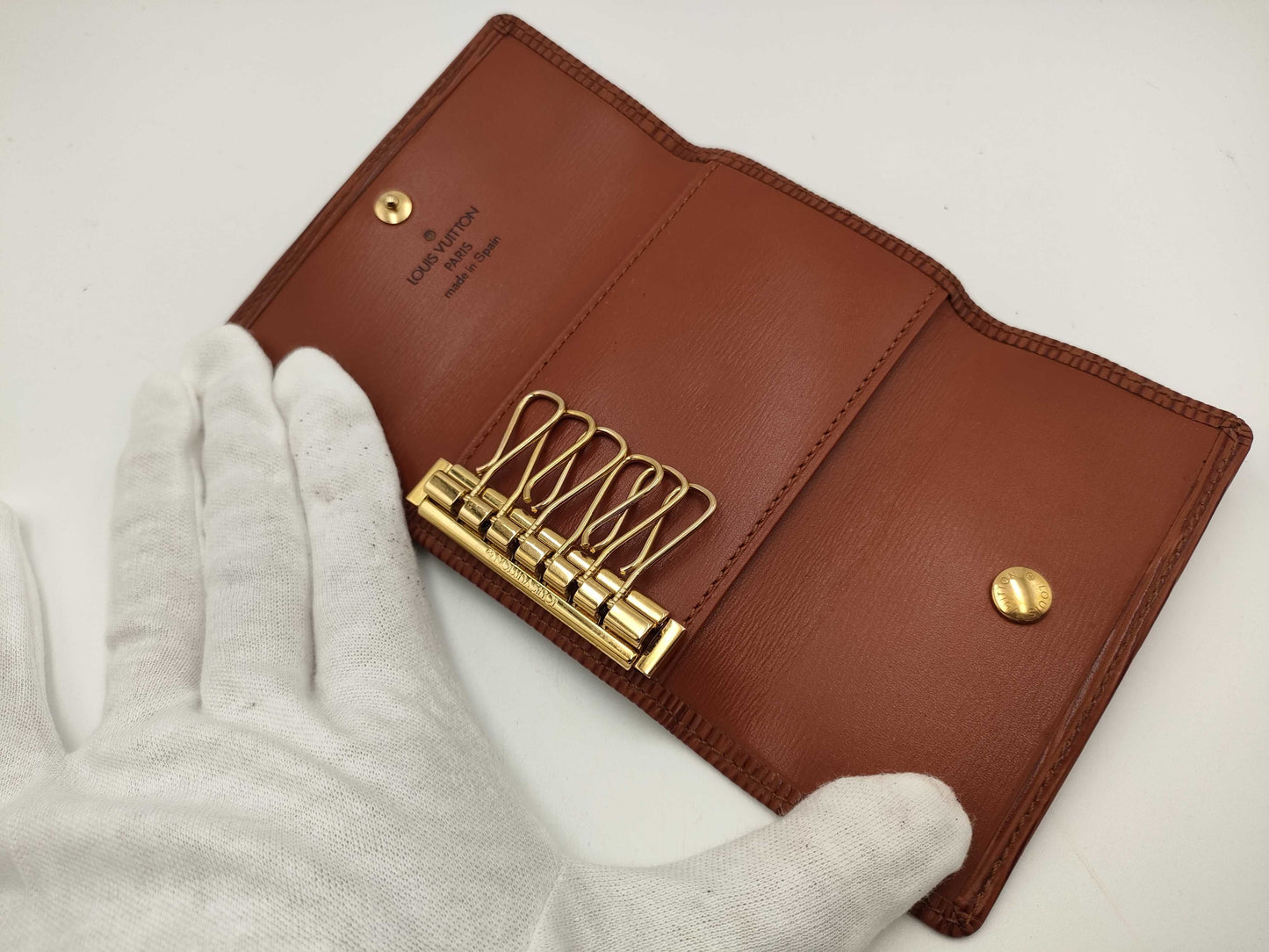 LOUIS VUITTON Epi Key Case Key Case/Key Holder
