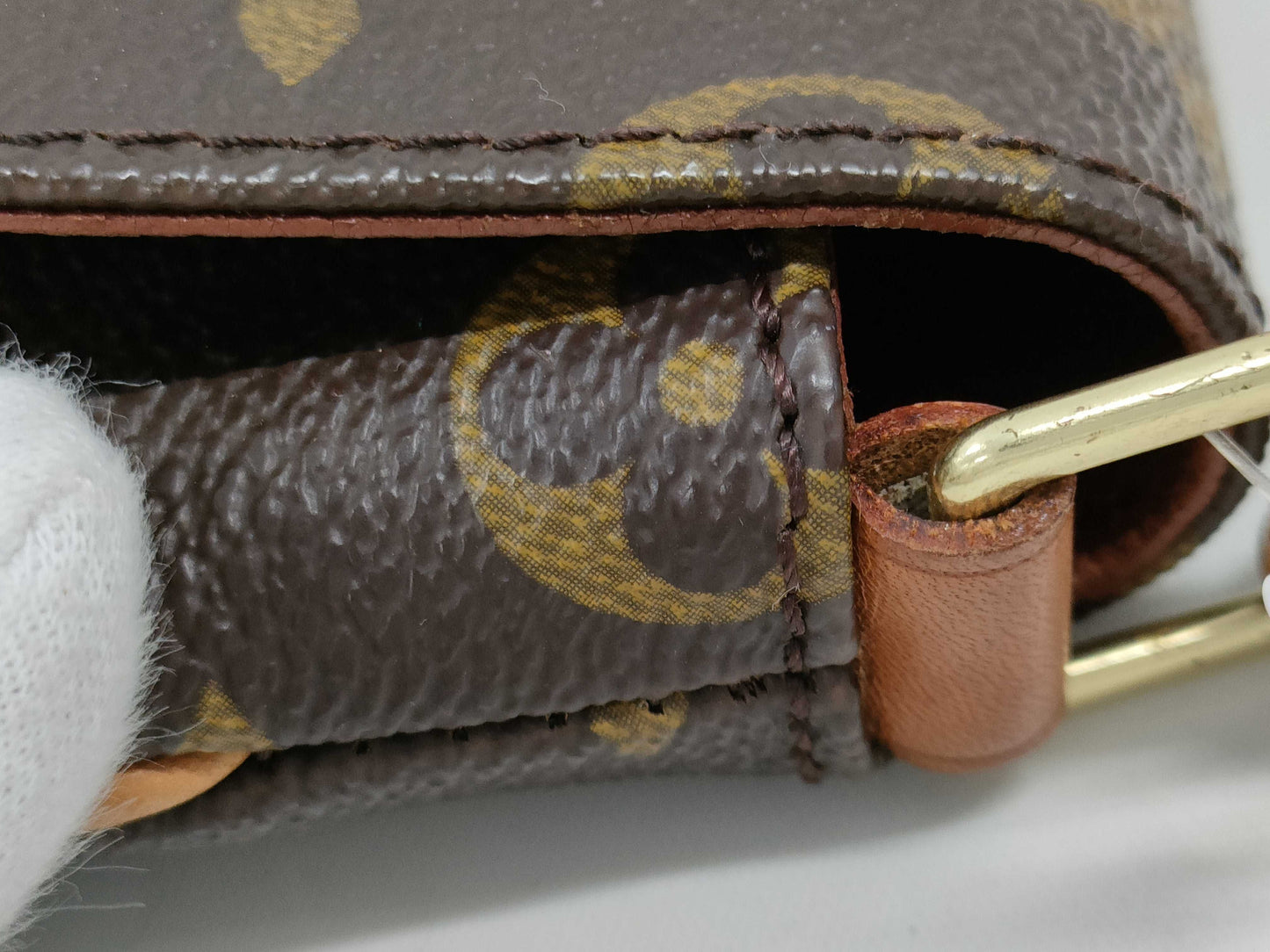 LOUIS VUITTON Monogram M51257 Musette Tango Shoulder Bag