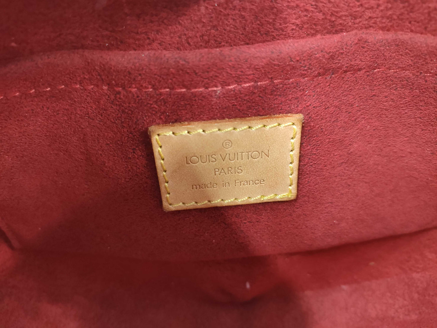 LOUIS VUITTON Monogram Pochette Croissant Handbag