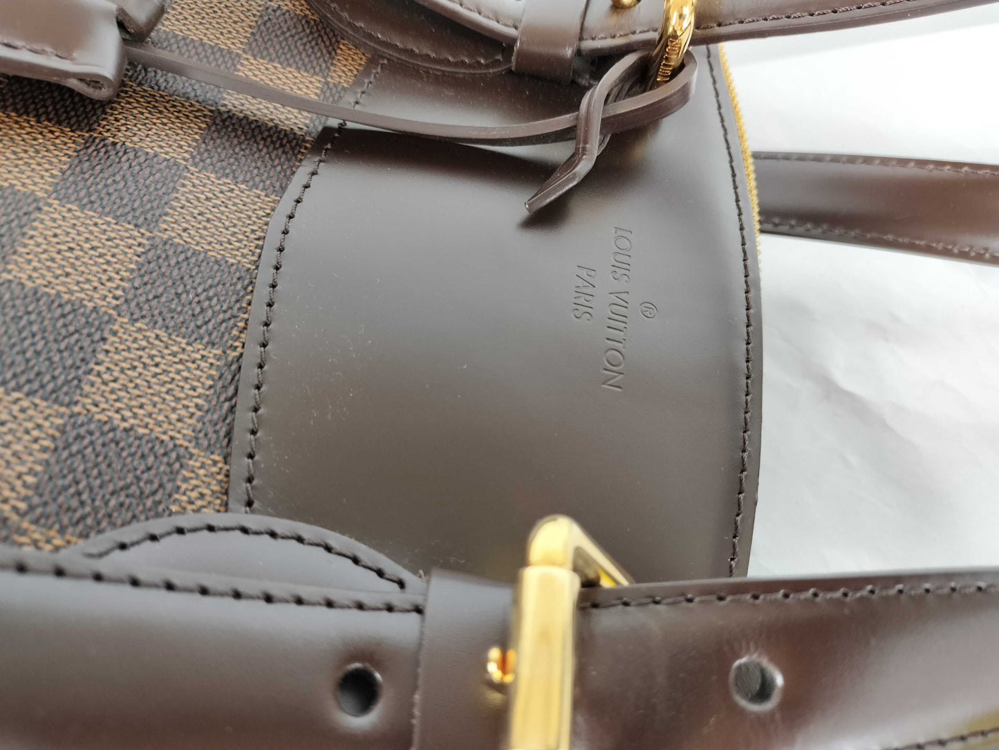 LOUIS VUITTON Damier N41118 Verona MM Handbag