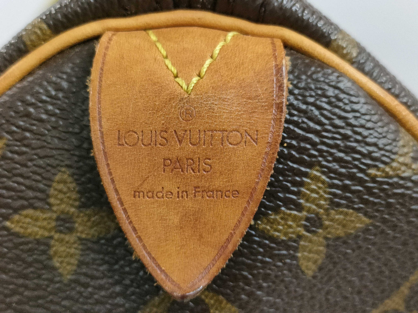 LOUIS VUITTON Speedy 35 Boston Bag