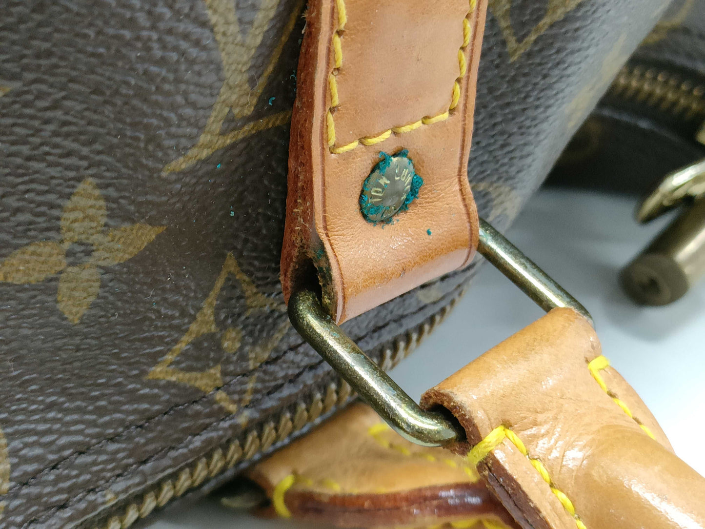 LOUIS VUITTON Monogram M41418 Keepall Bandouliere 45 Boston Bag
