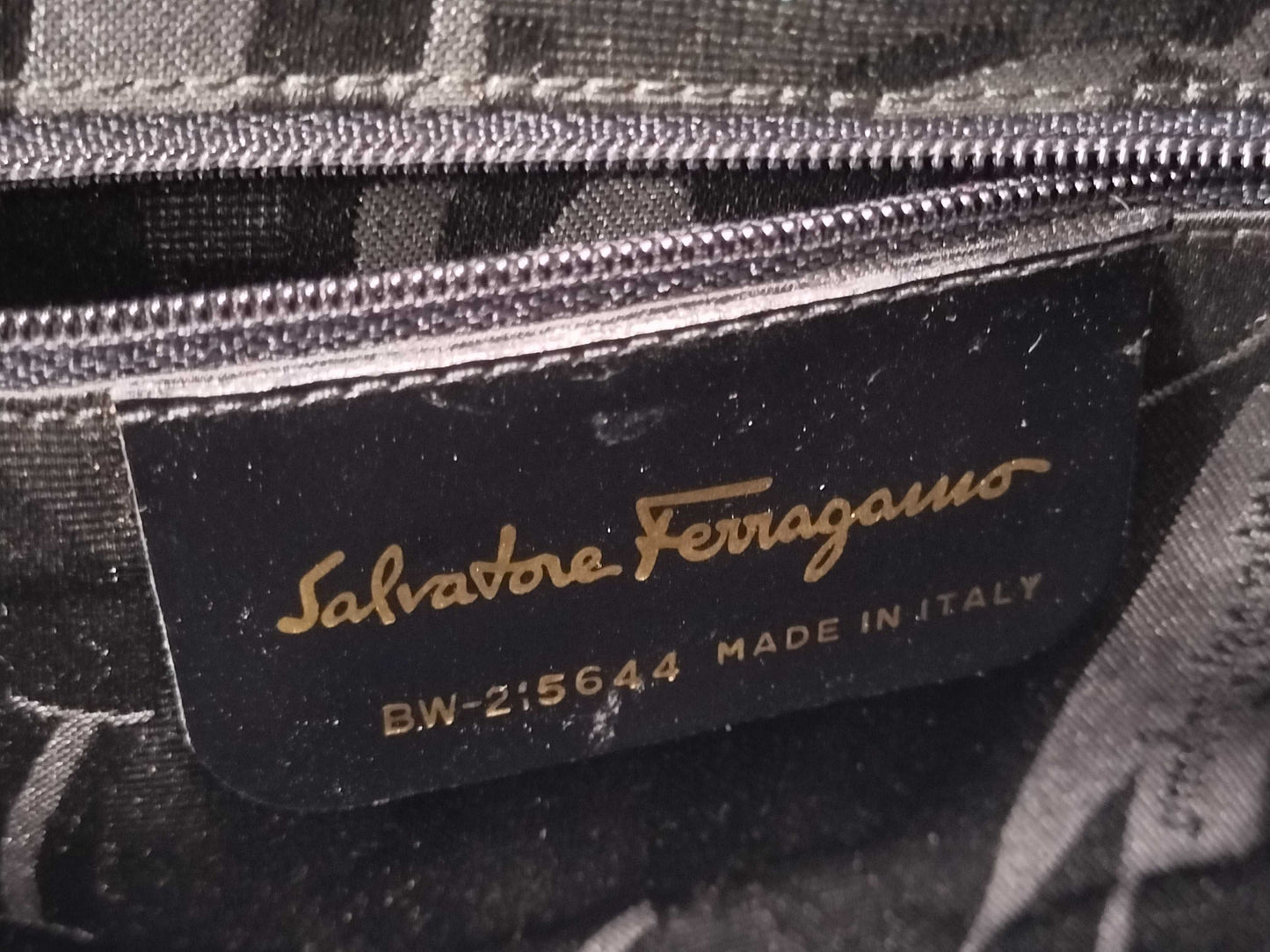 Salvatore Ferragamo Gancini handbag with Gancini hardware
