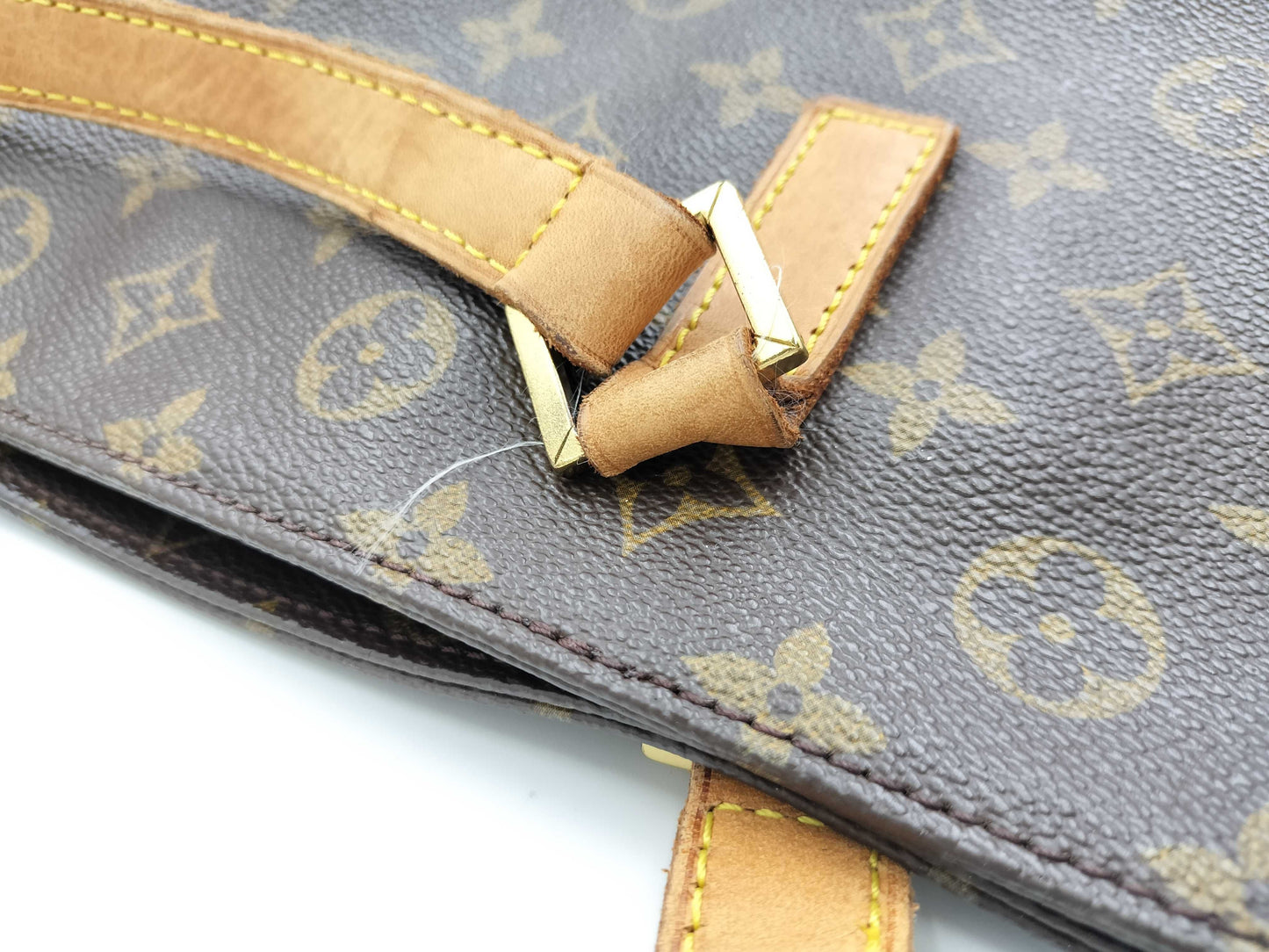 LOUIS VUITTON Monogram Cavallo Alto AR1000 Tote Bag with Bottom Mold and Multiple Amamori