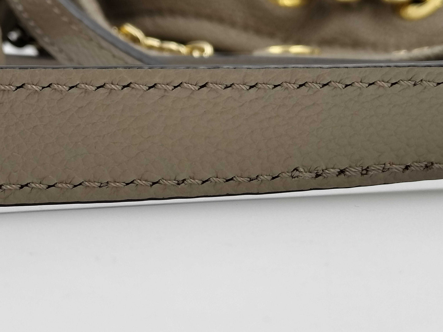 LOUIS VUITTON Monogram Empreinte M25453 Bundle Leather Two-Tone Handbag