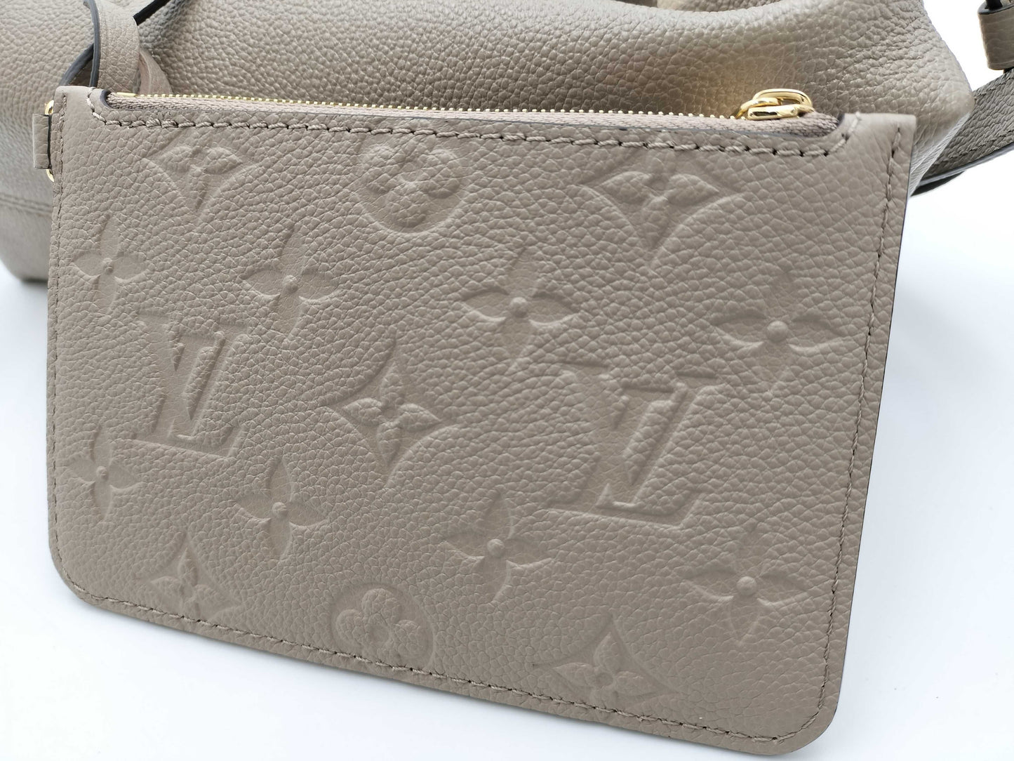 LOUIS VUITTON Monogram Empreinte M25453 Bundle Leather Two-Tone Handbag