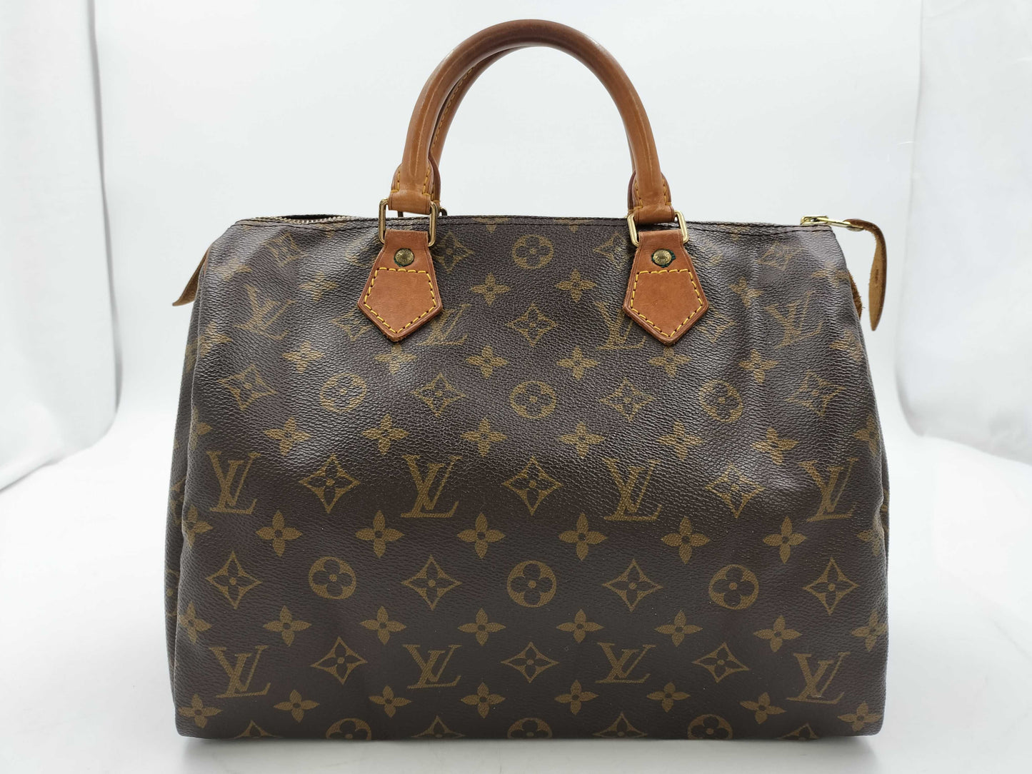 LOUIS VUITTON Monogram Speedy 30 Boston Bag