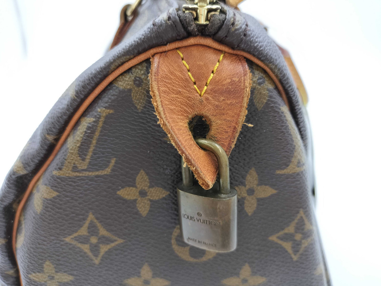 LOUIS VUITTON Monogram Speedy 30 Boston Bag