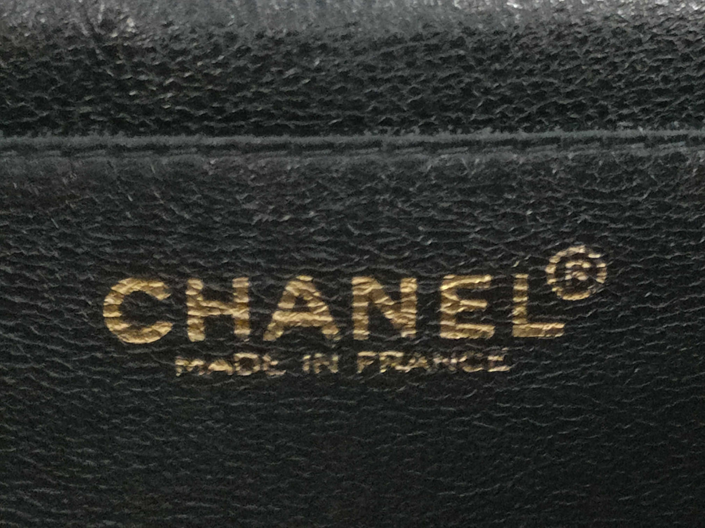 CHANEL Caviar Skin Top Handle Handbag