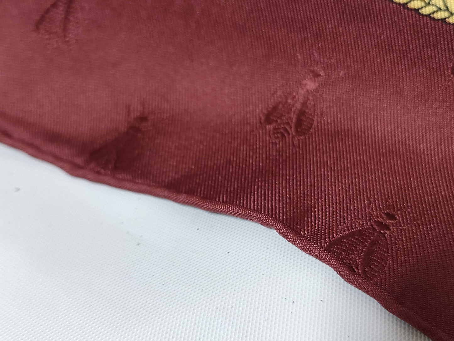 HERMES Carre Carre 90 LEDOUX Scarf