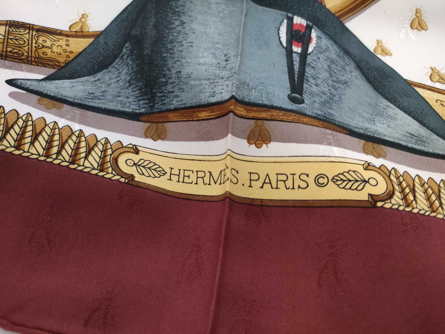 HERMES Carre Carre 90 LEDOUX Scarf