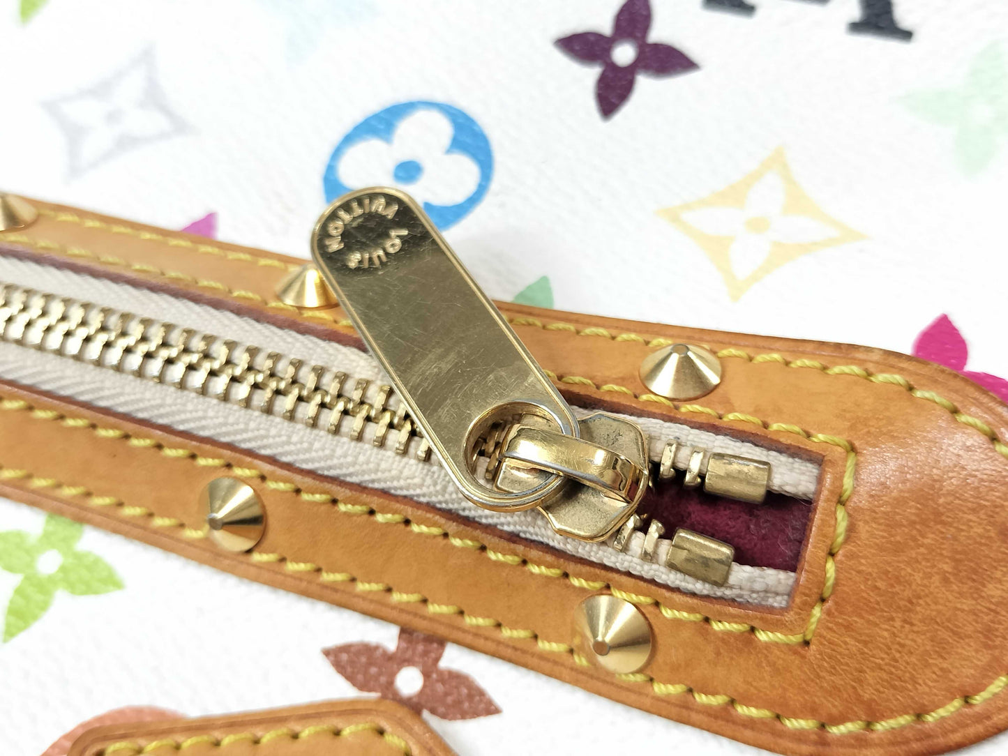LOUIS VUITTON FL0084 Monogram Multicolore Bron Alma Handbag