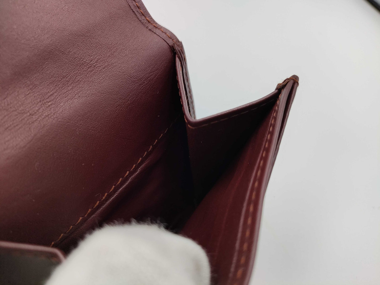 Cartier Must Line Bordeaux Wallet