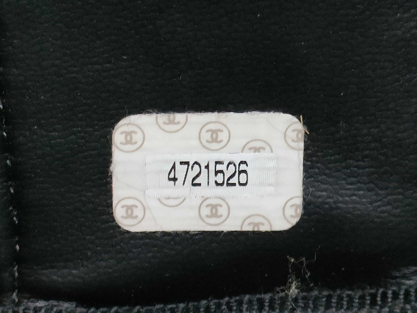 CHANEL Enamel Vanity Pouch Vanity Bag