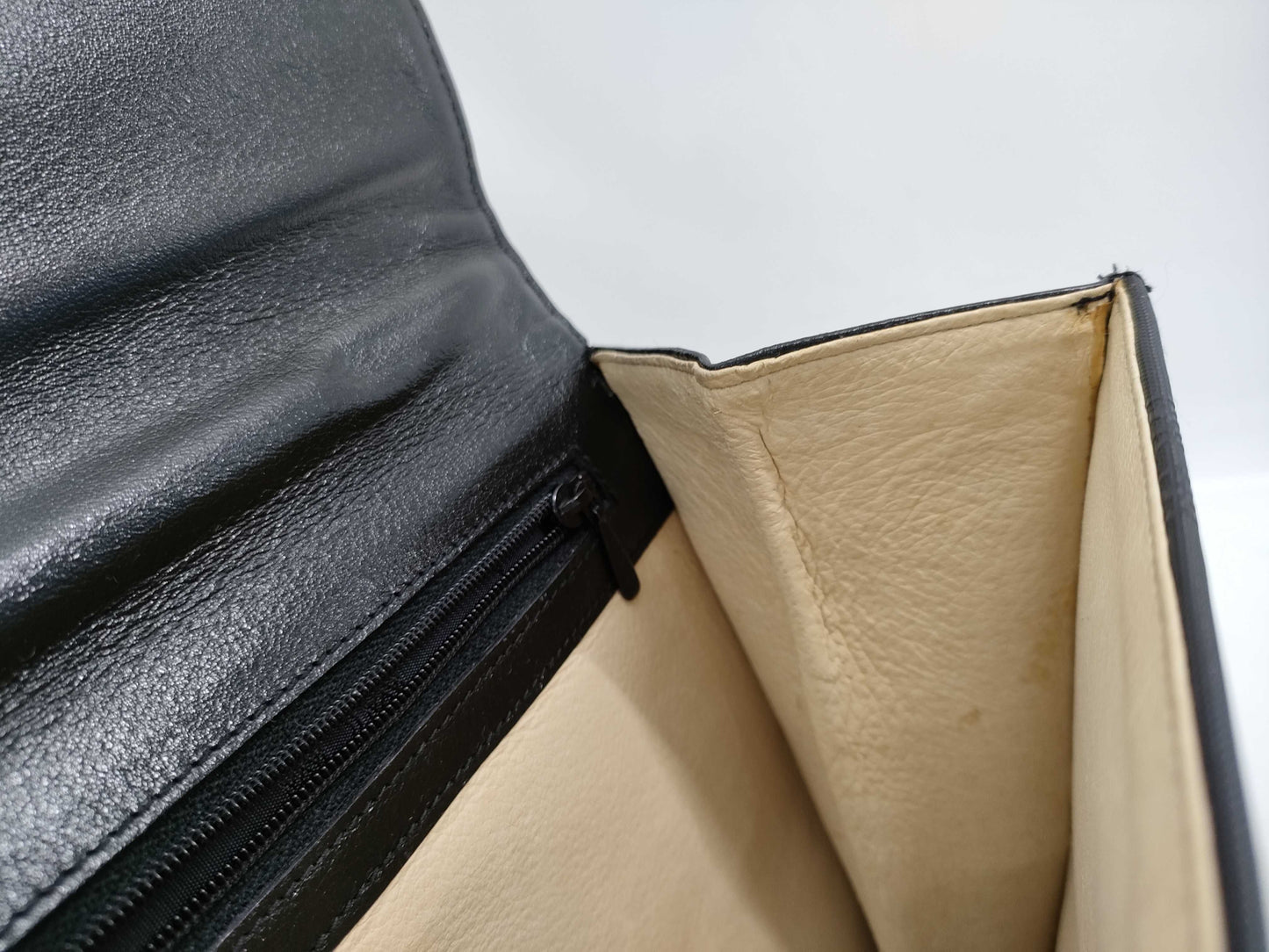 MCM 2-way nylon/leather handbag