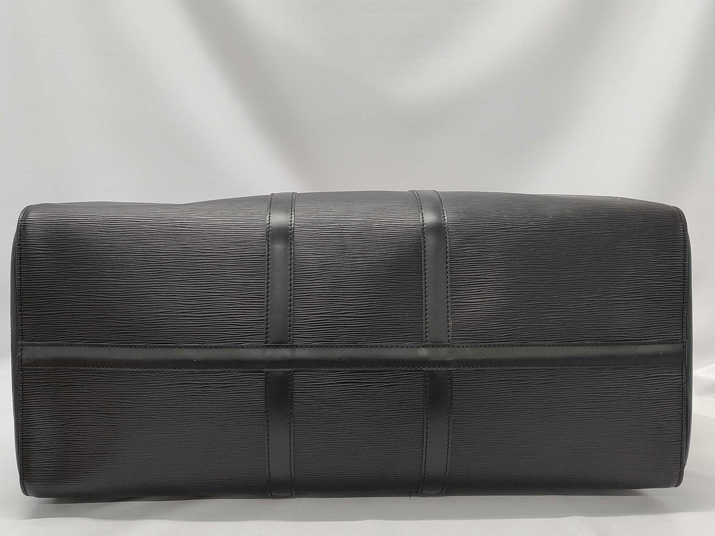 LOUIS VUITTON SP0927 Epi Keepall 55 M59142 Noir Boston Bag