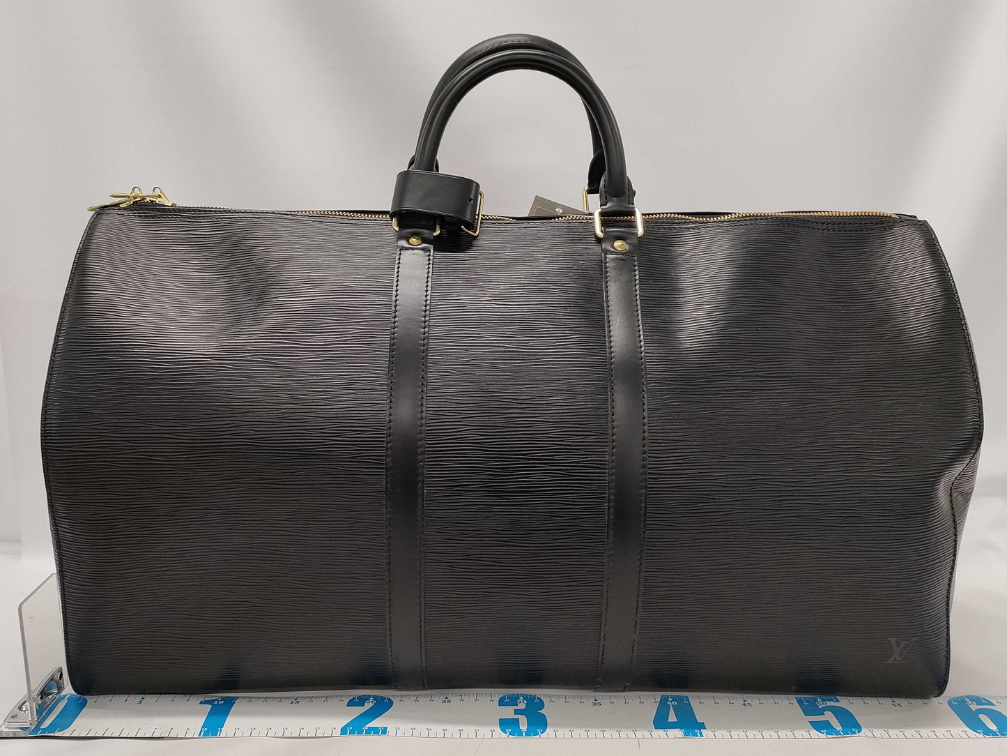 LOUIS VUITTON SP0927 Epi Keepall 55 M59142 Noir Boston Bag