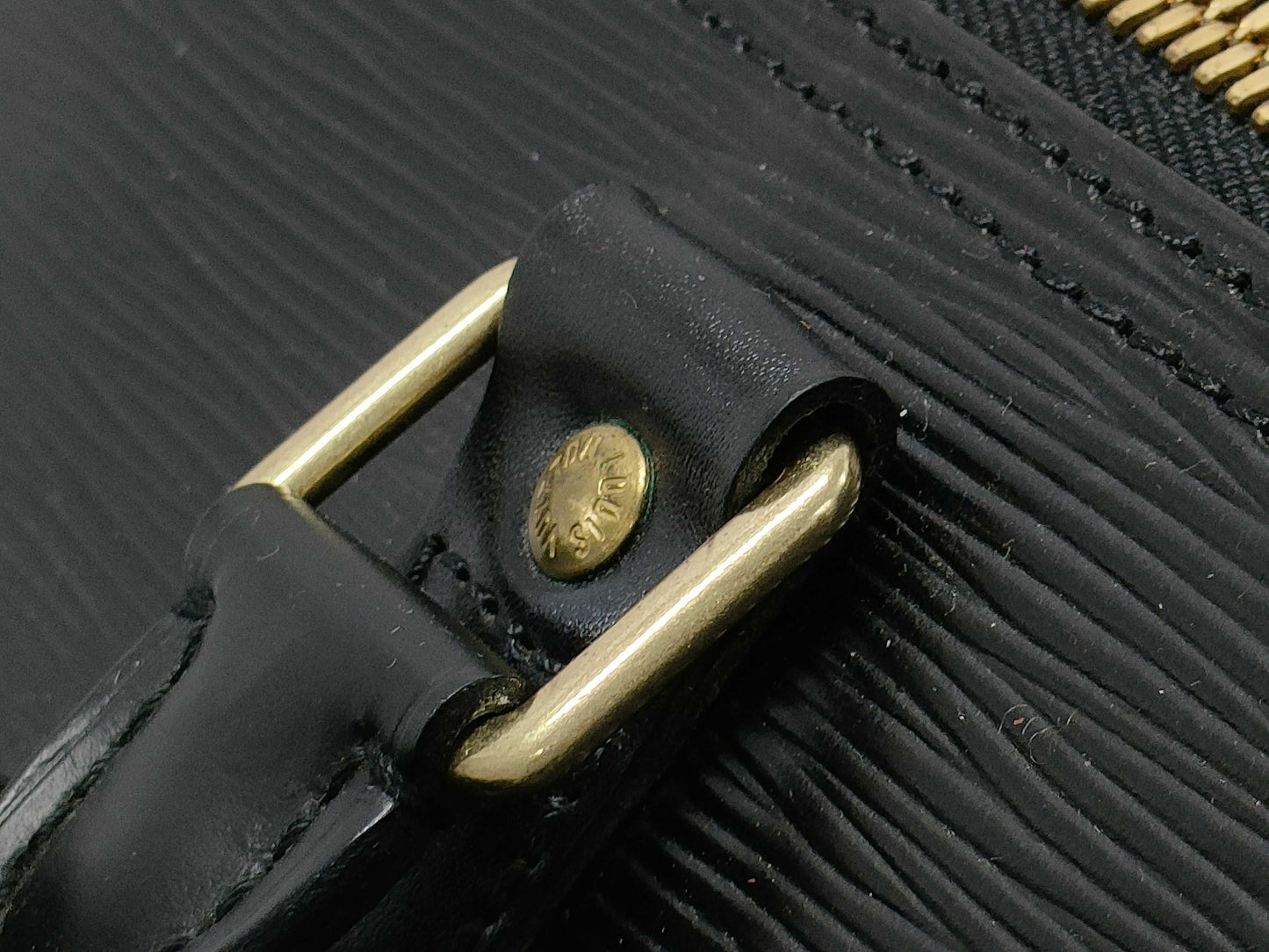 LOUIS VUITTON SP0927 Epi Keepall 55 M59142 Noir Boston Bag