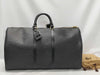 LOUIS VUITTON SP0927 Epi Keepall 55 M59142 Noir Boston Bag