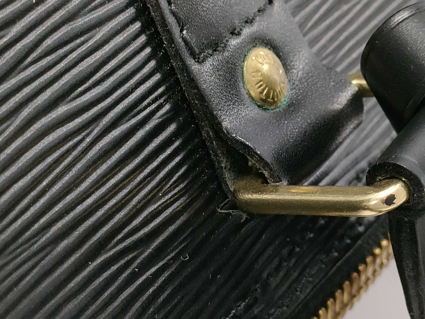 LOUIS VUITTON SP0927 Epi Keepall 55 M59142 Noir Boston Bag