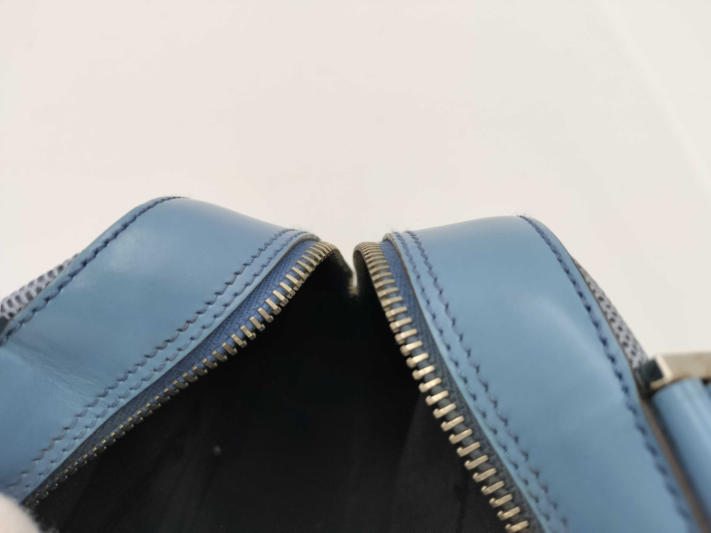 Salvatore Ferragamo Handbag/Python/Blue Handbag