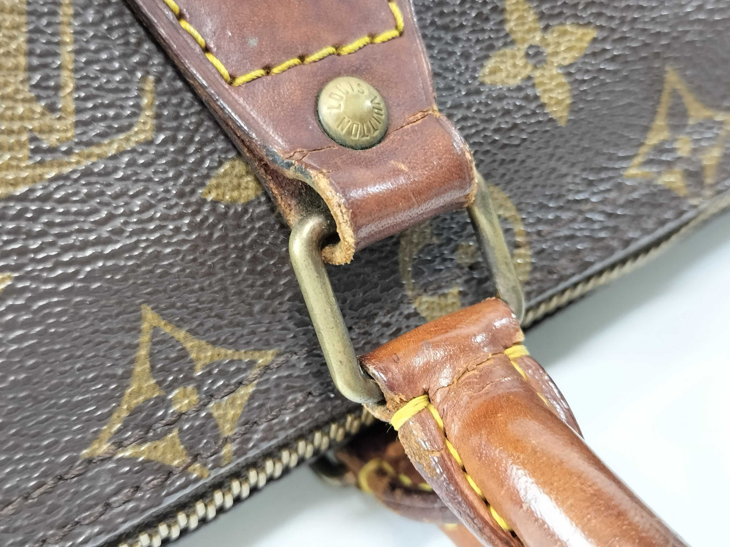 LOUIS VUITTON VI0972 Monogram M41109 Speedy 25 Boston Bag