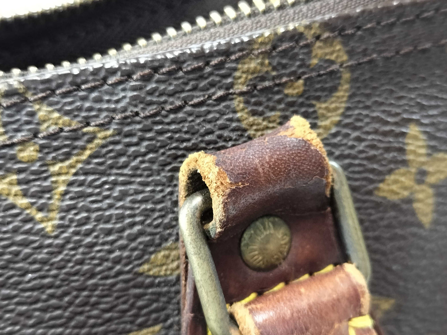 LOUIS VUITTON VI0972 Monogram M41109 Speedy 25 Boston Bag