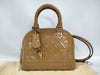 LOUIS VUITTON Vernis Alma BB 2-way handbag