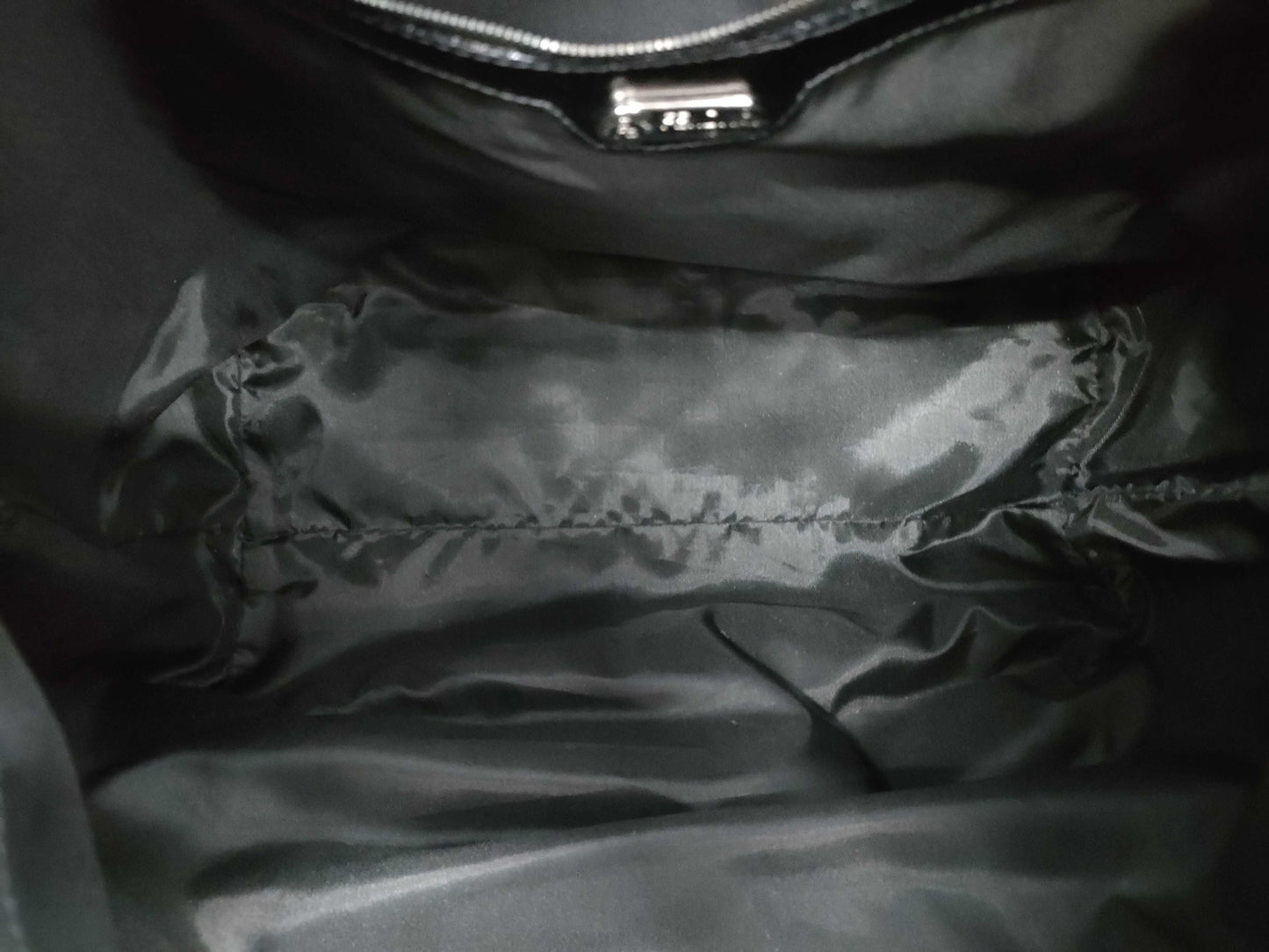 FENDI nylon logo tote bag