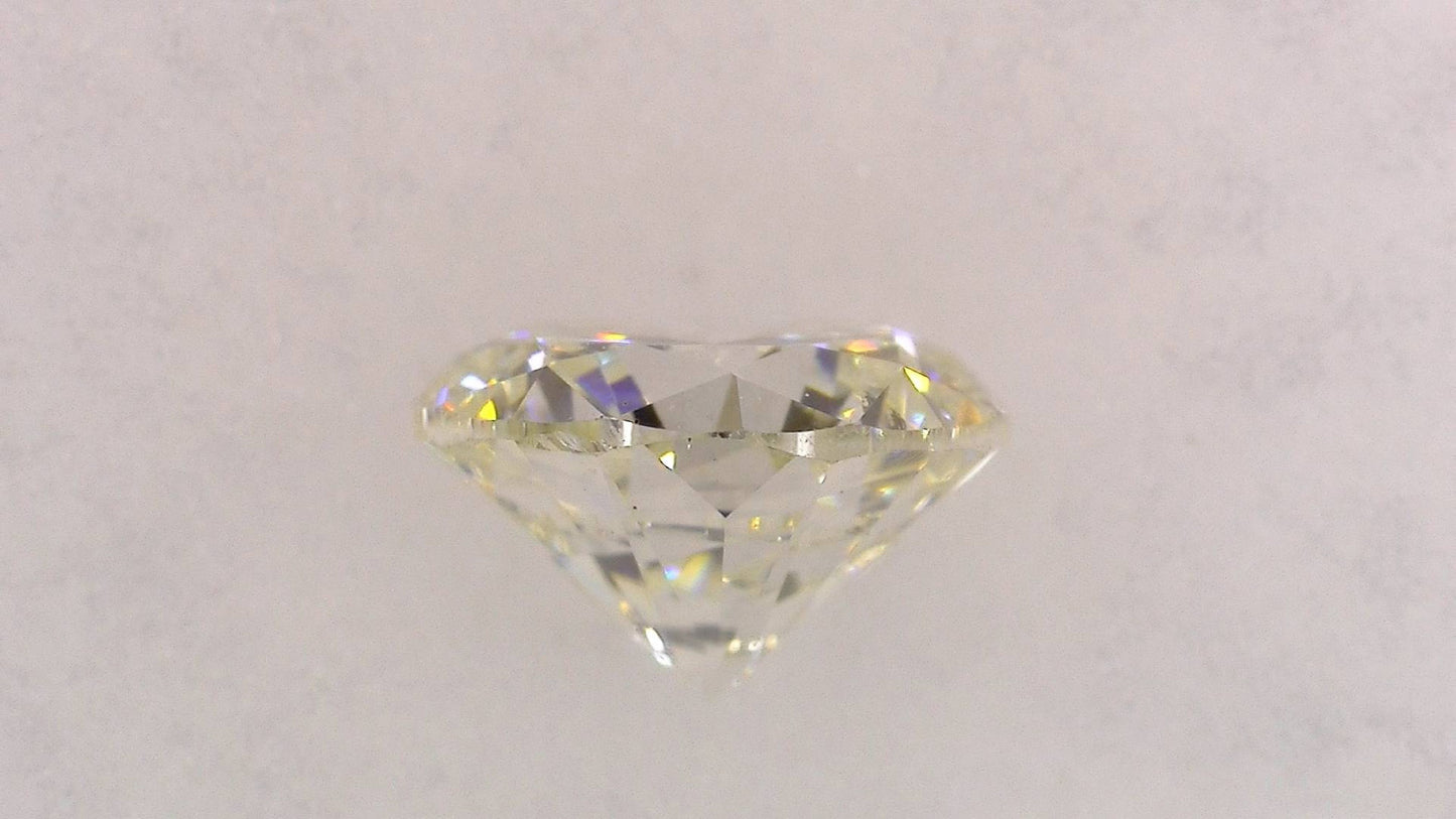 0.405ct J SI-1 GOOD/GD/FR STRONG BLUE NATURAL 4.62-4.68X2.92mm Diamond Loose
