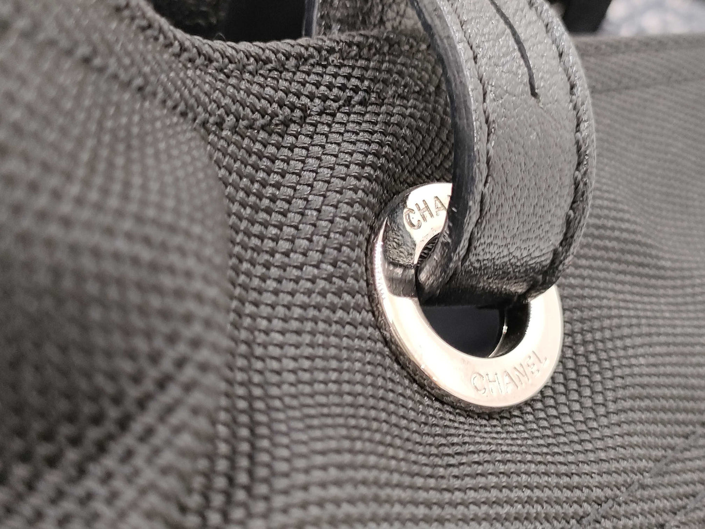 CHANEL Paris Biarritz Tote Bag with Pouch, Shoulder Bag, Serial Seal Tote Bag