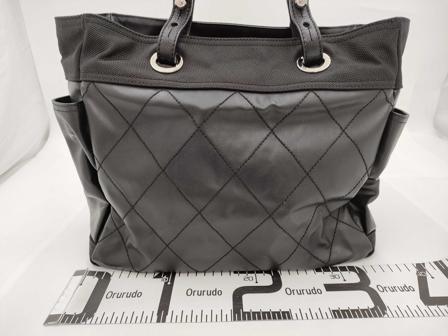 CHANEL Paris Biarritz Tote Bag with Pouch, Shoulder Bag, Serial Seal Tote Bag