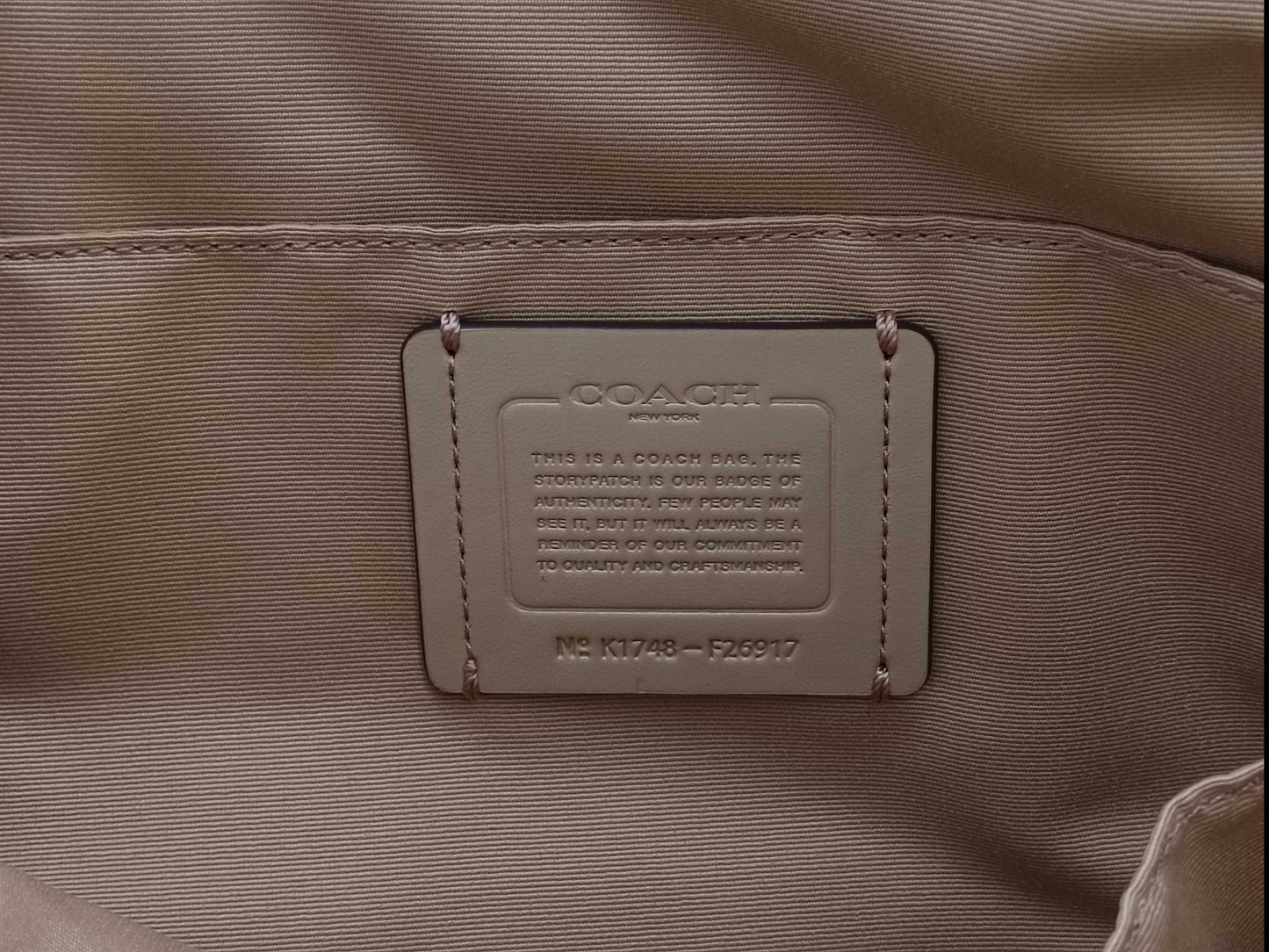 COACH 2-Way Handbag/Shoulder Bag F26917 Leather Handbag