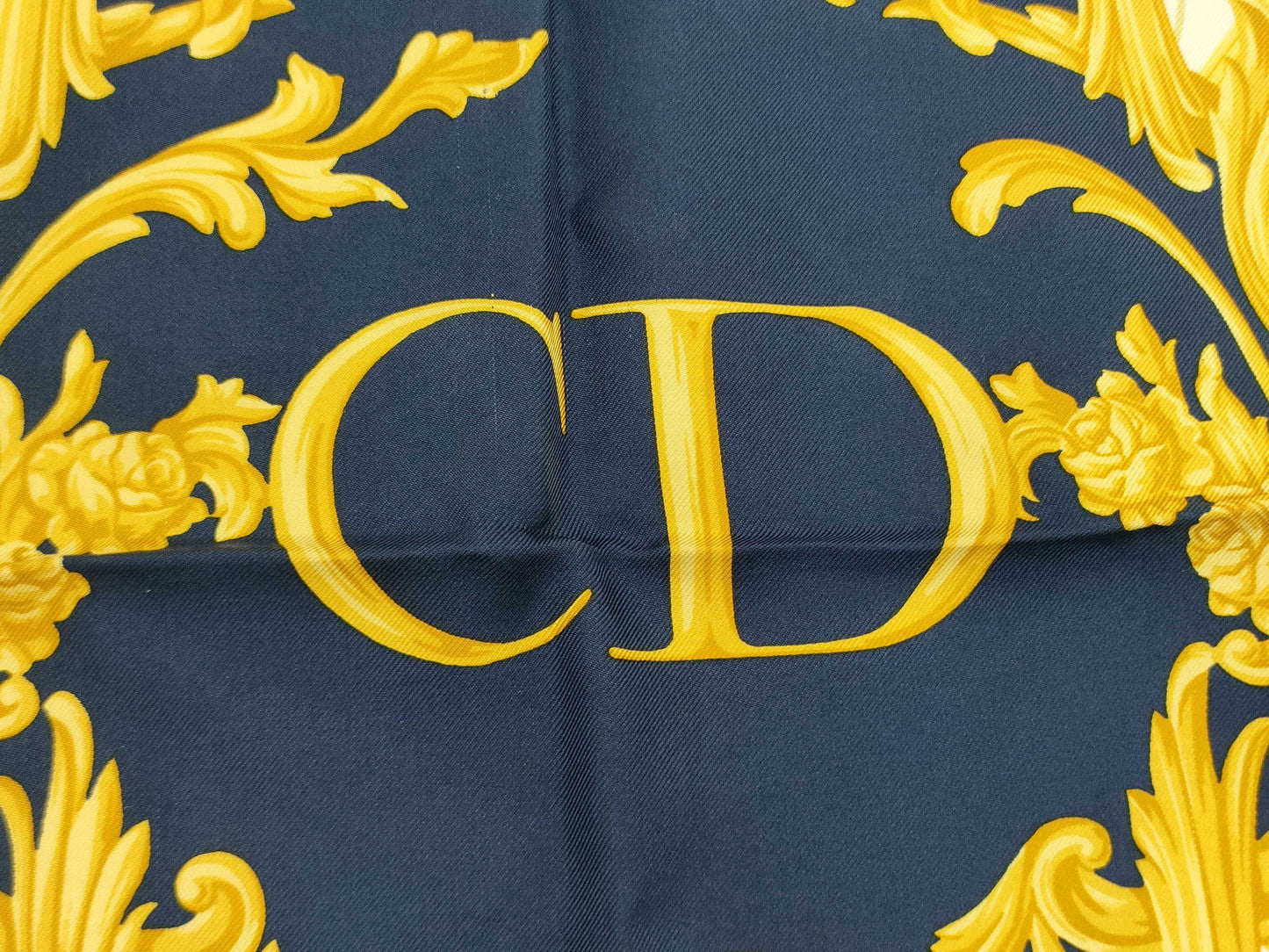 Dior Silk Scarf CD Logo Scarf