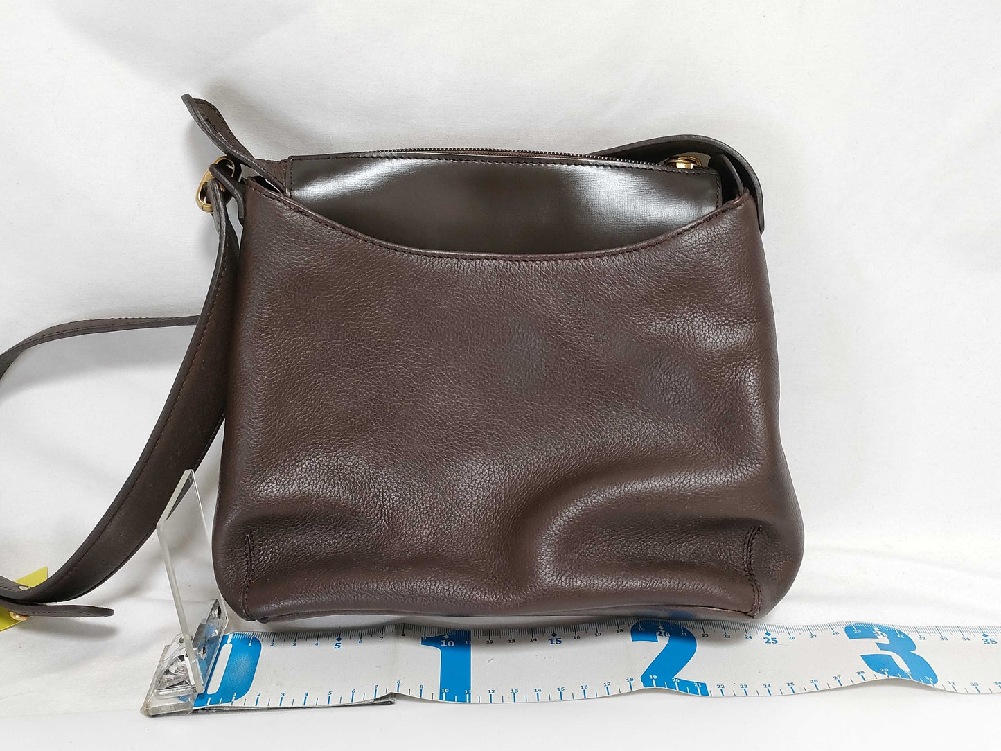 LOEWE Leather One-Shoulder Logo Shoulder Bag