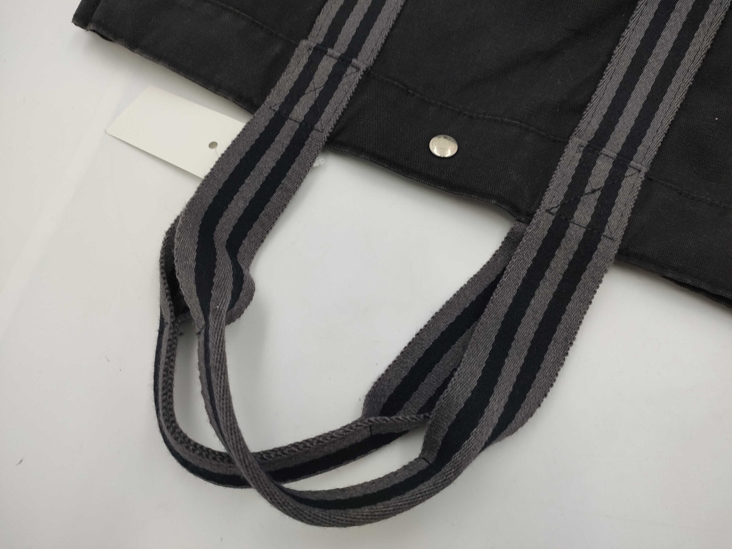 HERMES Air Line Gray Tote Bag