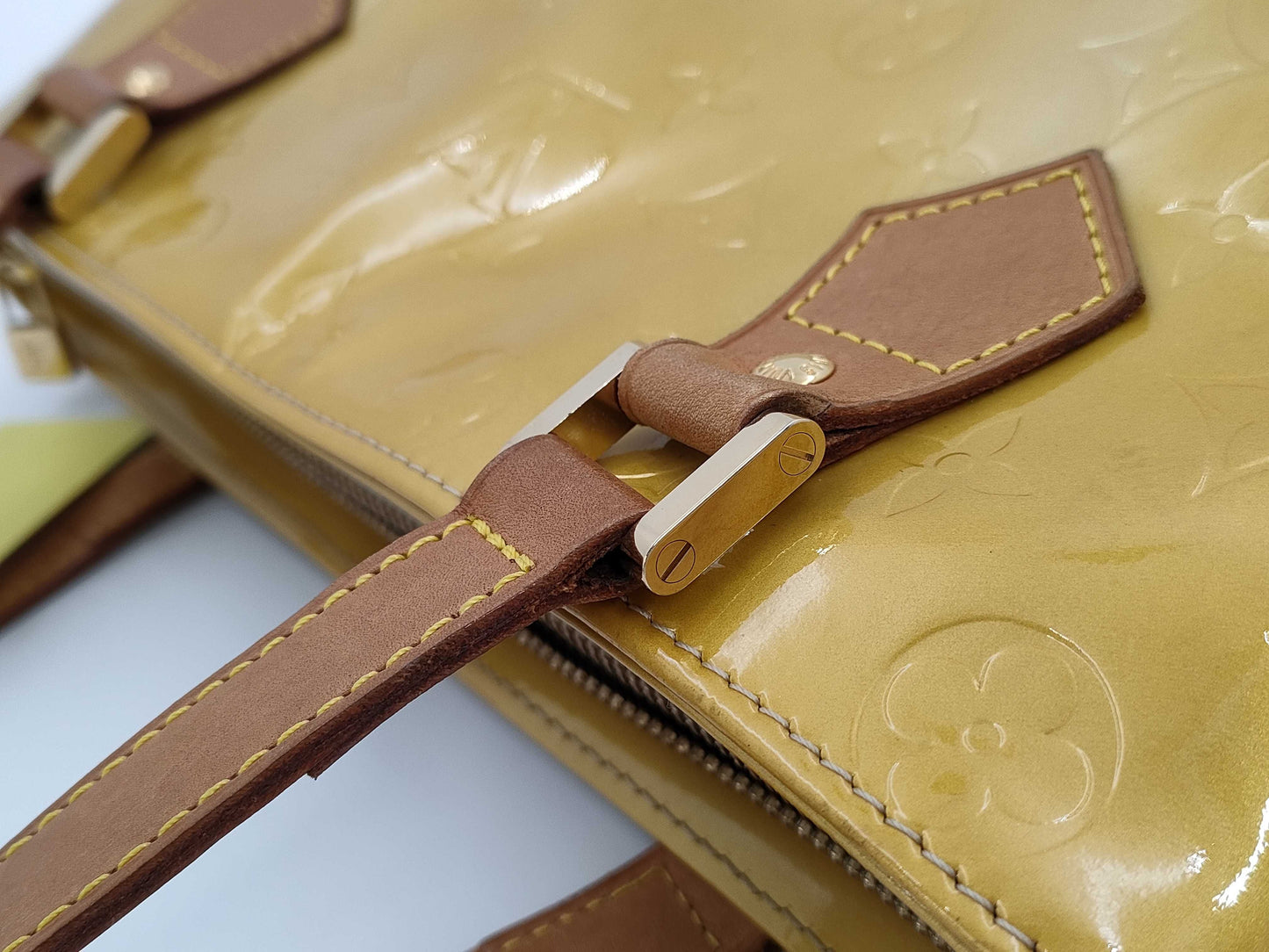 LOUIS VUITTON Vernis Houston / Tote Bag / M91004 Tote Bag