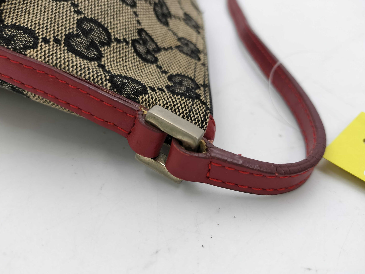 GUCCI Accessory Pouch, Multiple Discolorations, Stains, etc., 1103 Handbag