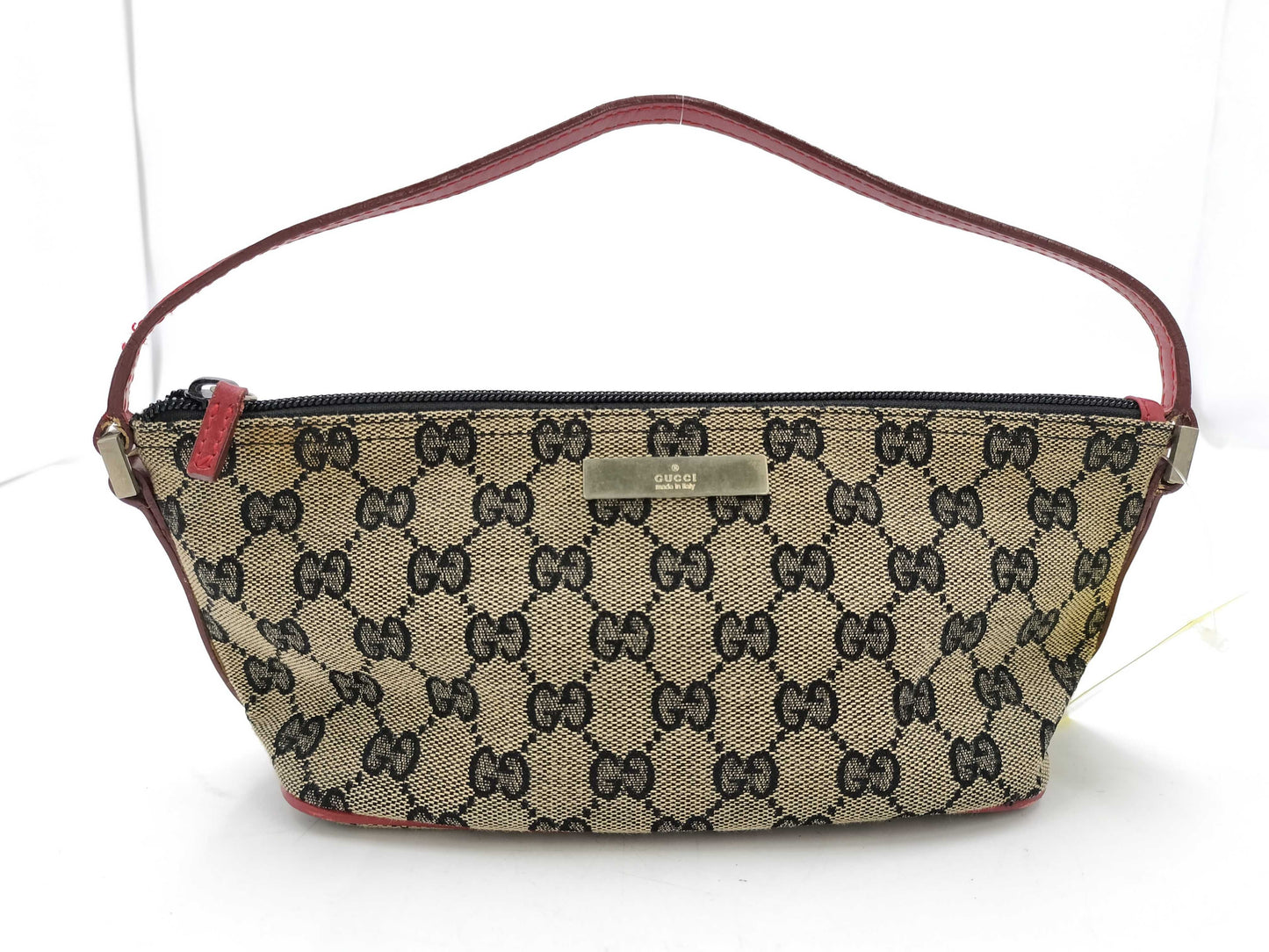 GUCCI Accessory Pouch, Multiple Discolorations, Stains, etc., 1103 Handbag