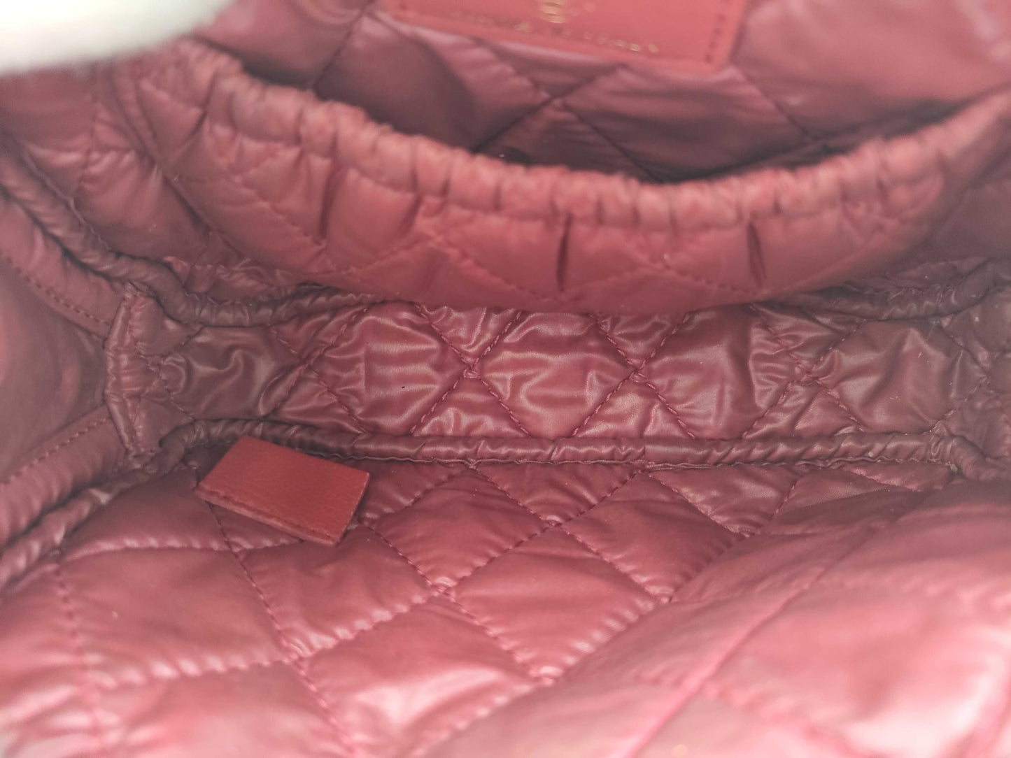 CHANEL Lambskin Matelasse Pouch