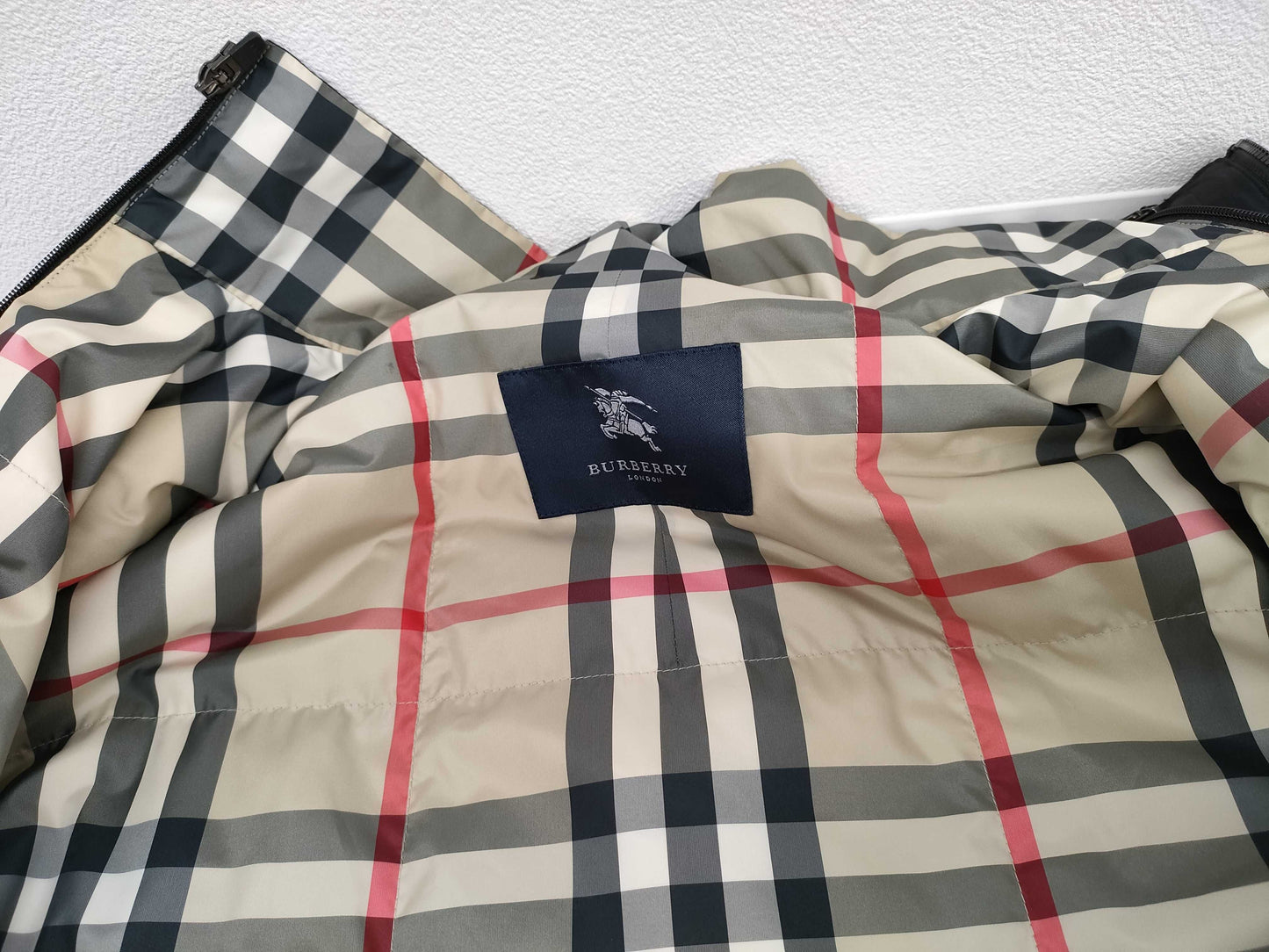 BURBERRY Down Coat with Liner