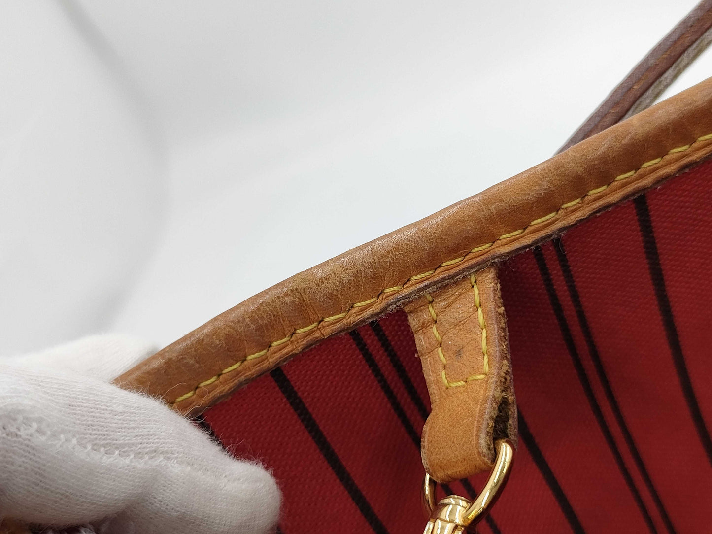 LOUIS VUITTON AR0167 Monogram M40156 Neverfull MM Old Model Tote Bag