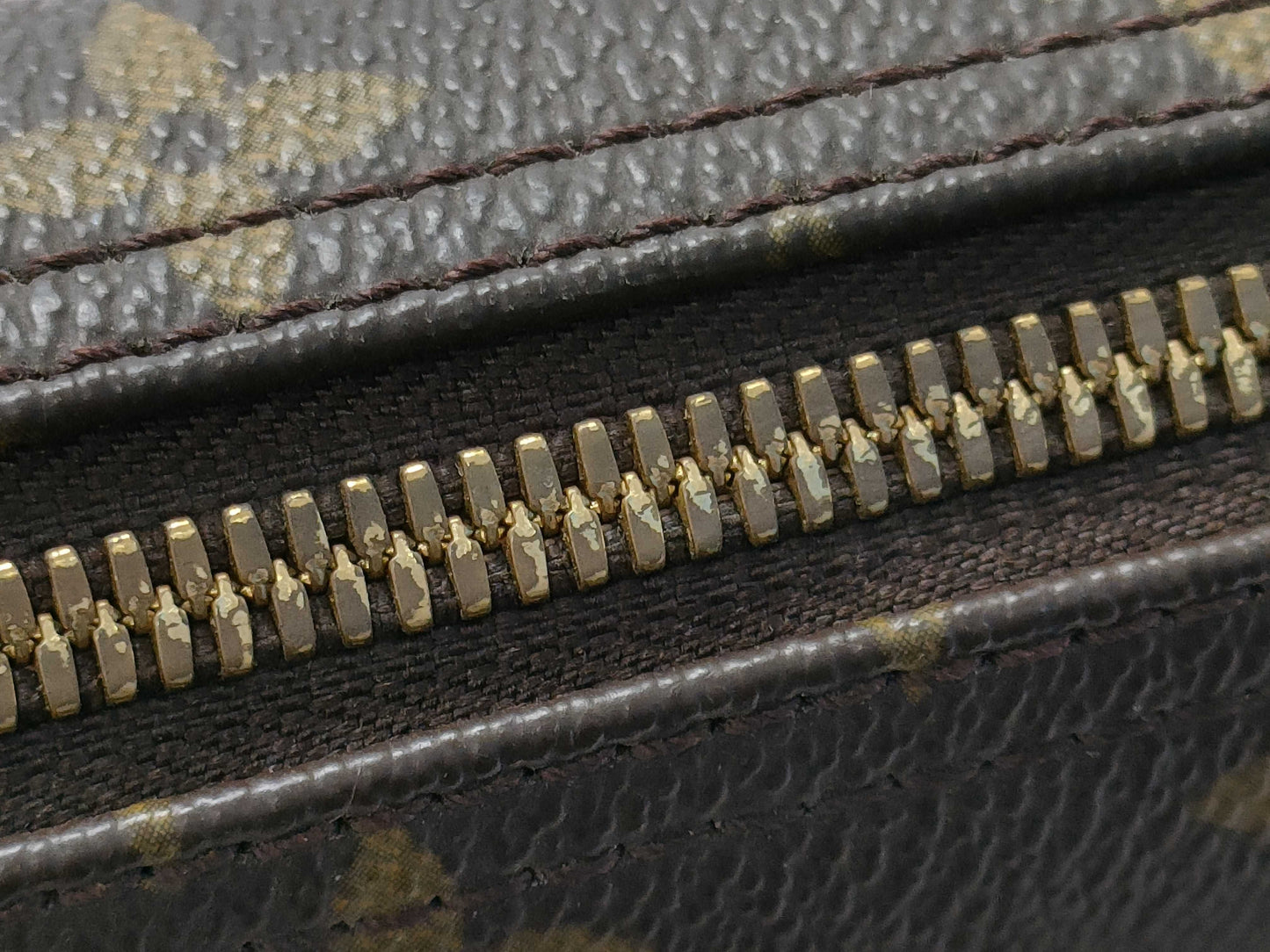 LOUIS VUITTON Monogram M42228 Trouville Handbag