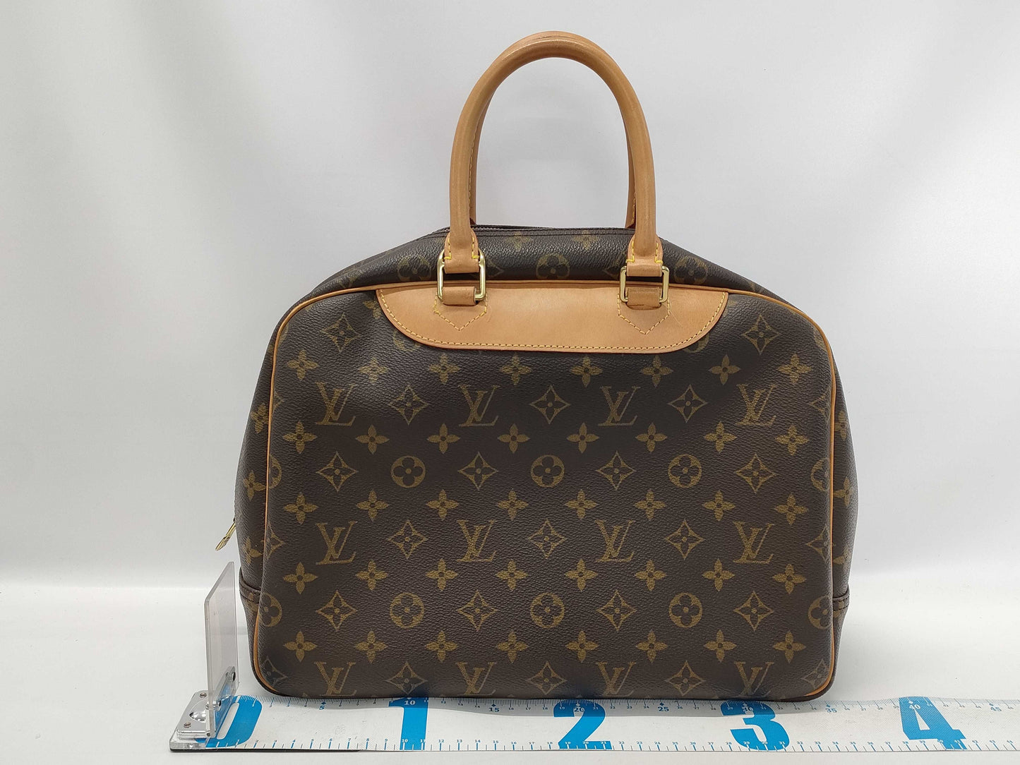 LOUIS VUITTON Monogram M42228 Trouville Handbag