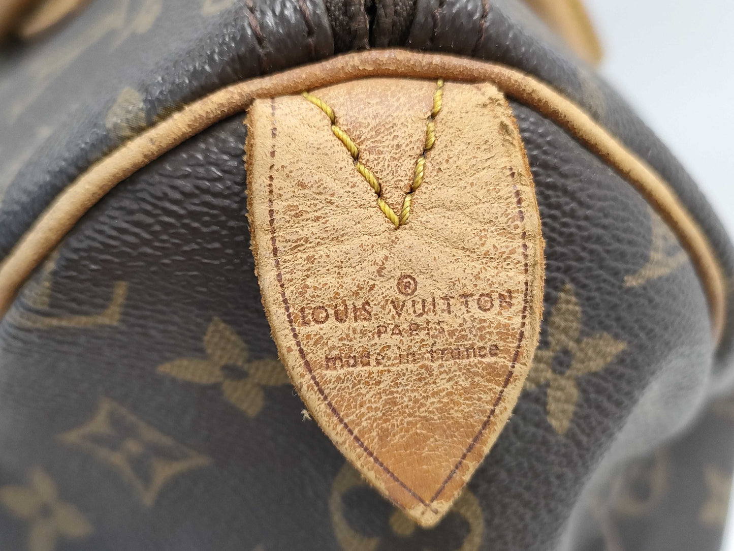 LOUIS VUITTON Monogram M41107 Speedy 35 Boston Bag