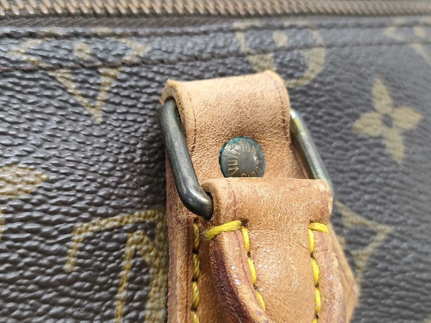 LOUIS VUITTON Monogram M41107 Speedy 35 Boston Bag